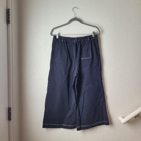 Sugarlips Crosby Wide Leg Cropped Pull-On Pants - Picture 5 of 11